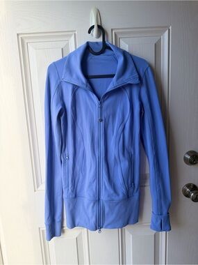 Lululemon Nice Asana Periwinkle Zip-Up Jacket